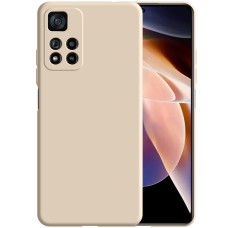Силіконовий чохол Original 360 для Xiaomi Redmi Note 11 Pro Plus 5G (ShutCam) (Бежевий)