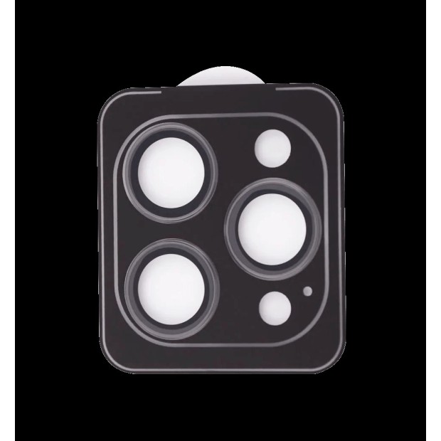 Захисне скло на камеру Achilles Apple iPhone 16 Pro  /  16 Pro Max  /  15 Pro  /  15 Pro Max (Чорне)