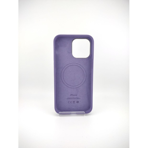 Чохол Silicone Case with MagSafe Apple iPhone 14 Pro Max (Iris)