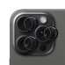 Защитное стекло на камеру Metal Armor Apple iPhone 16 Pro / 16 Pro Max Black