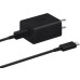 Адаптер живлення Samsung EP-TA845XBE 45W (1Type-C) + кабель Type-C - Type-C (чорний) (оригінал) K