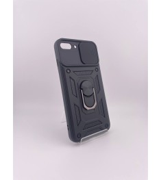 Чорний бронь-чохол Ring Serge Armor ShutCam Case для Apple iPhone 7 Plus  /  8 P..