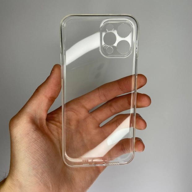 Силіконовий чохол Alabay для Apple iPhone 12 Pro (Прозорий)