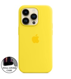 Силикон Original Round Case Apple iPhone 14 Pro (13) Yellow Силикон Original Round Case Apple iPhone 14 Pro (13) Yellow