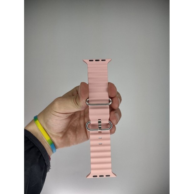 Ремешок Ocean Band Apple Watch 42 / 44 / 45 / 49 mm (14) Pink