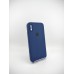 Силикон Original Square RoundCam Case Apple iPhone X / XS (32) Deep Navy