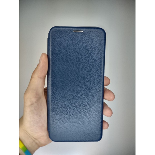 Чехол-книжка Оригинал Lite Xiaomi Redmi 12C / 11A (Тёмно-синий)