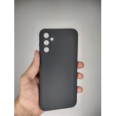 Силікон оригінальний Samsung Galaxy A14 (ShutCam) (Чорний)