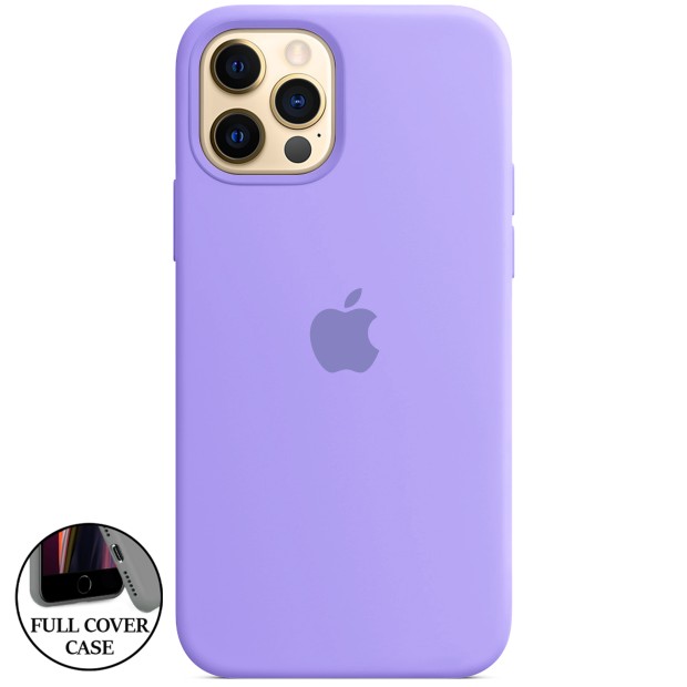 Силікон Original Round Case Apple iPhone 12  /  12 Pro (43) Glycine