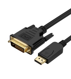 Кабель Prologix DisplayPort(M) - DVI(M) (1м) (чорний)