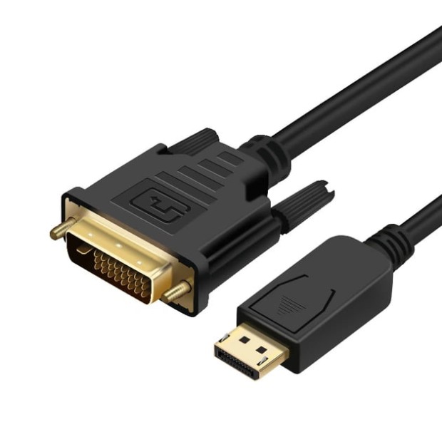Кабель Prologix DisplayPort(M) - DVI(M) (1m) (Black)