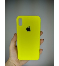 Силіконовий оригінальний чохол Apple для iPhone XS Max (Lime)