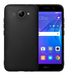 Силіконовий чохол iNavi Color для Huawei Y3 2017 (Чорний)