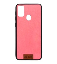 Силіконова накладка Remax Tissue для Samsung Galaxy M30s (2019) (Рожевий)