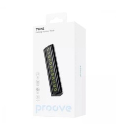 Парковочная визитка Proove Twins Parking Number Plate (Black)