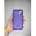 Оригінальний силіконовий чохол RoundCam для Apple iPhone 13 (Аметист)