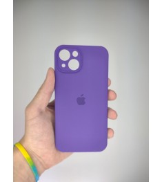 Оригінальний силіконовий чохол RoundCam для Apple iPhone 13 (Аметист)