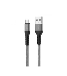 USB-кабель Budi Charge Sync (2m) (MicroUSB) (Серый) M8J197M-GRY (DC197M20H) U