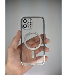 UMKU Shining Чохол з MagSafe для Apple iPhone 12 Pro (Срібний)