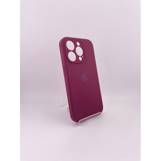 Силіконовий чохол Original RoundCam для Apple iPhone 15 Pro (58) Grape