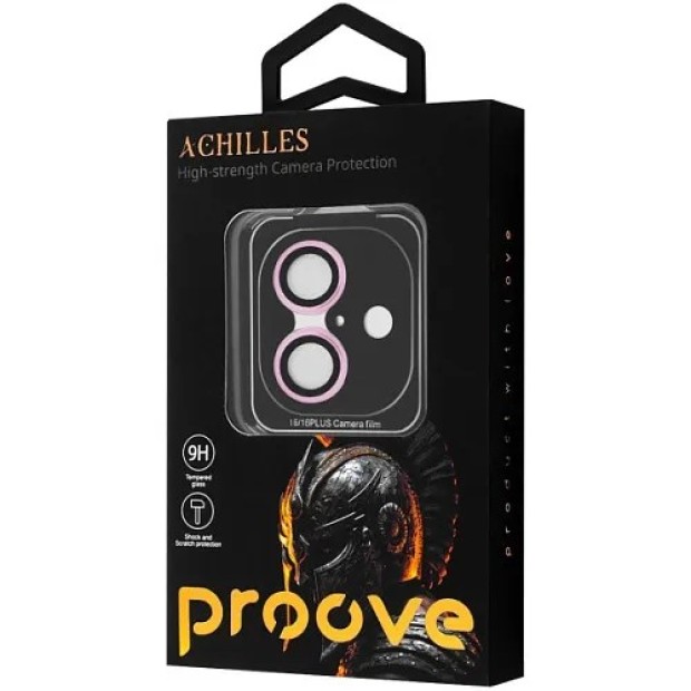 Захисне скло на камеру iLera FocusPro Lens Apple iPhone 16  /  16 Plus (Рожевий)