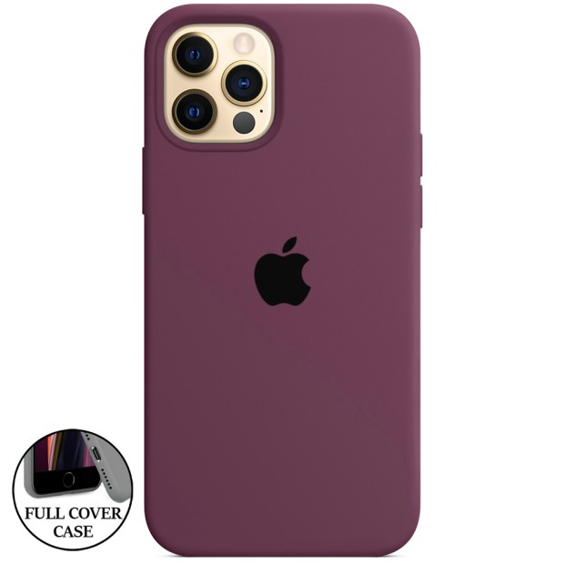 Силіконовий Оригінальний Круглий Чохол для Apple iPhone 12 Pro Max (58)