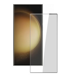 Захисне скло 5D Curved для Samsung Galaxy S23 Ultra чорне