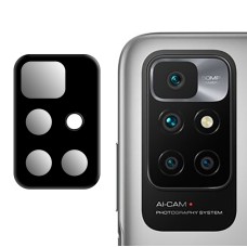 Защитное 3D стекло на камеру Xiaomi Redmi 10 Black