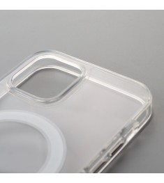 Силіконовий чохол Space Case MagSafe для Apple iPhone 11 Pro (прозорий)