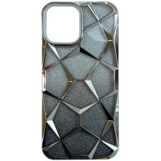 Чохол 3D Prism Metal для Apple iPhone 11 (сріблястий)