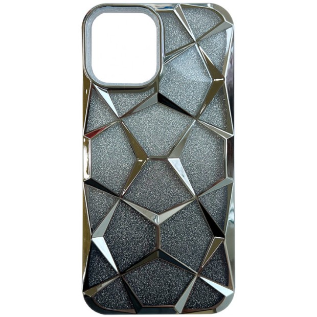 Чохол 3D Prism Metal для Apple iPhone 11 (сріблястий)