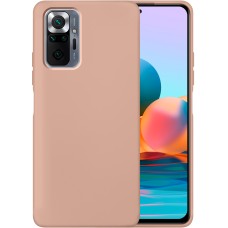 Silicone Original 360 Case for Xiaomi Redmi Note 10 Pro  /  Note 10 Pro Max (Powder Pink)