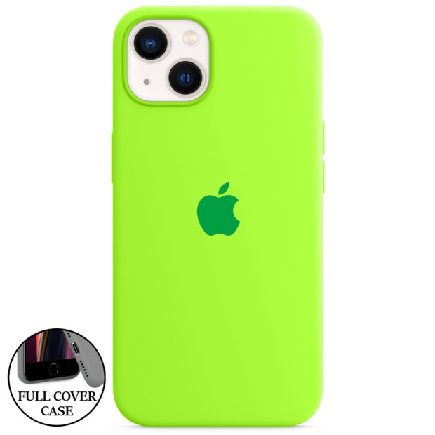 Силикон Original Round Case Apple iPhone 13 / 14 (27) Grass Green Силикон Original Round Case Apple iPhone 13 / 14 (27) Grass Green
