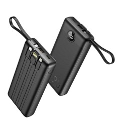PowerBank Veger C20 20000mAh + вбудований кабель Micro USB  /  Type C  /  Lightn..