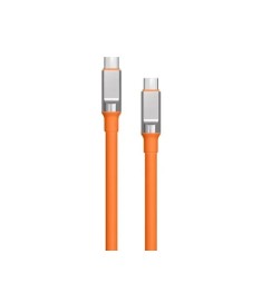 USB-кабель Walker C915 (1m) (Type-C - Type-C) (Помаранчевий)