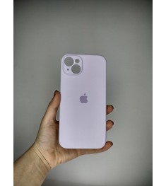 Силикон Original RoundCam Case Apple iPhone 14 Plus (43) Glycine