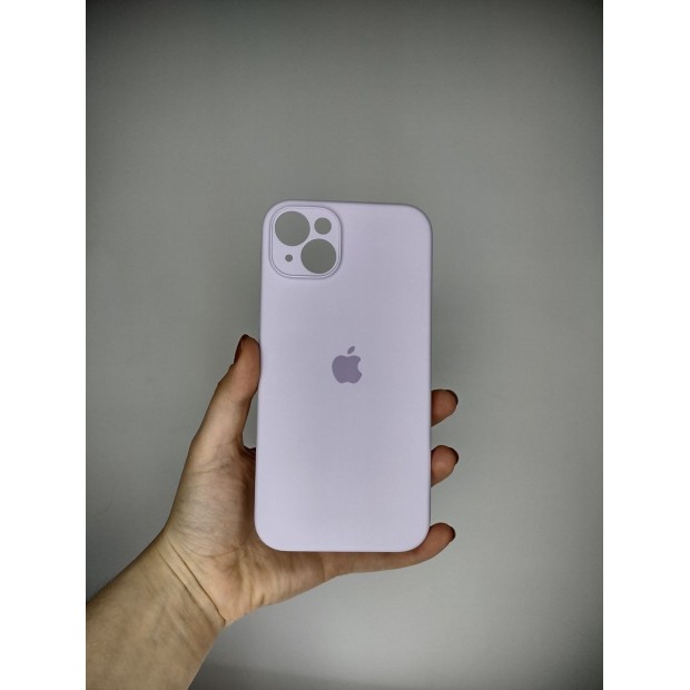 Силіконовий оригінальний чохол RoundCam для Apple iPhone 14 Plus (43) Glycine