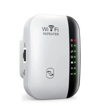 Ретранслятор-усилитель сигнала репитер WiFi MT02 300mbps (Чёрный)