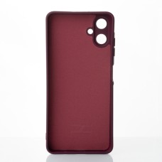 Силикон Original Samsung Galaxy A06 (ShutCam) (Бордовый)