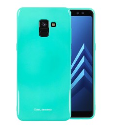 Силикон Molan Shining Samsung Galaxy A8 Plus (2018) A730 (Бирюзовый)