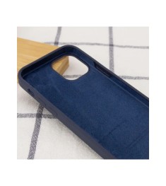 Силикон Original Round Case Apple iPhone 15 Plus (09) Midnight Blue