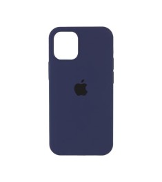 Силикон Original Round Case Apple iPhone 15 Plus (09) Midnight Blue