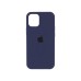 Силикон Original Round Case Apple iPhone 15 Plus (09) Midnight Blue