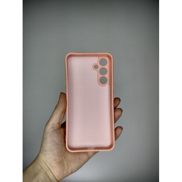 Силіконовий оригінальний 360 чохол для Samsung A54 (ShutCam) (Рожевий)