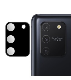 Захисне 3D скло на камеру Samsung Galaxy S10 Lite (2019) Чорне
