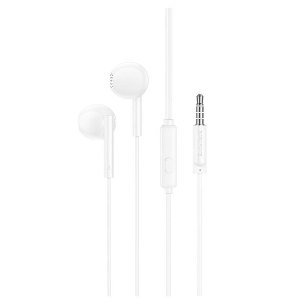 Wired Earphones with Microphone Borofone BM76 (White)