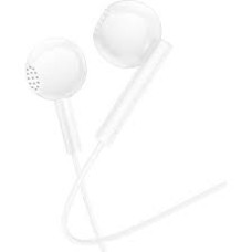 Проводные наушники-гарнитура вкладыши Borofone BM76 (Белый)