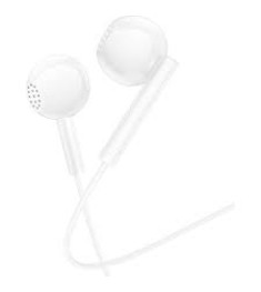 Проводные наушники-гарнитура вкладыши Borofone BM76 (Белый)