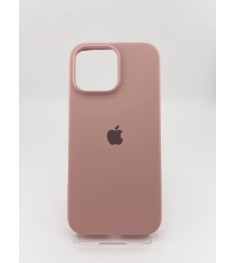 Силіконовий оригінальний чохол для Apple iPhone 16 Pro Max (08) Рожевий пісок.