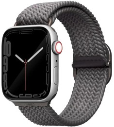 Ремешок Apple Watch UNIQ Aspen Braided 42 / 44 / 45 / 49 mm (Granite Grey) Ремешок Apple Watch UNIQ Aspen Braided 42 / 44 / 45 / 49 mm (Granite Grey)